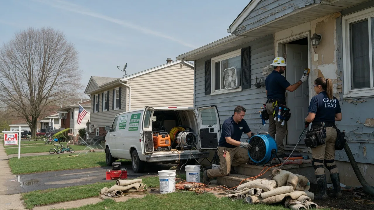 Flood Cleanup in Mingoville, PA near me